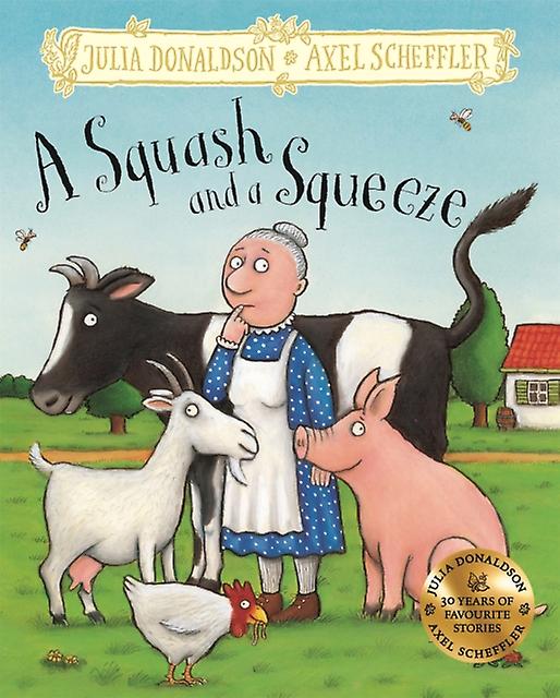 A Squash And A Squeeze by Julia Donaldson Paperback Book