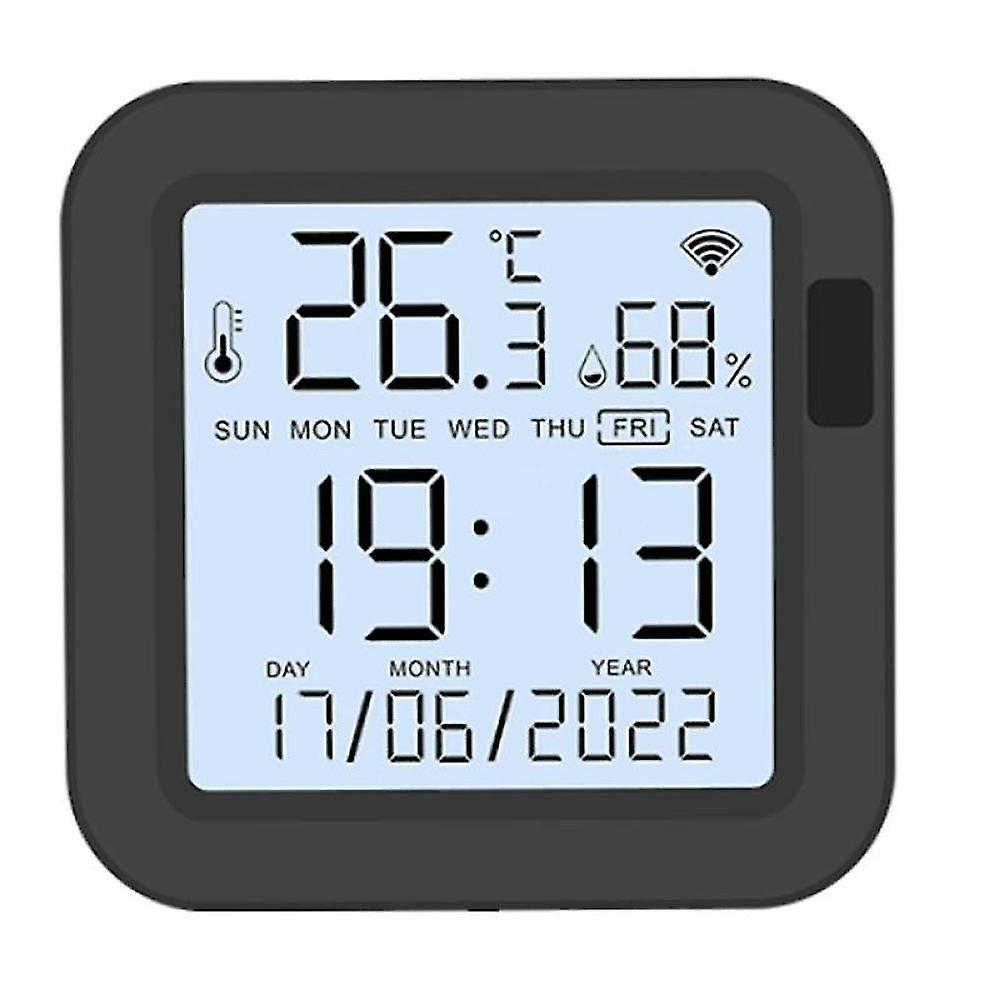 Tuya Smart Wifi Ir Fjerntemperatur fugtighedssensor til Google Home