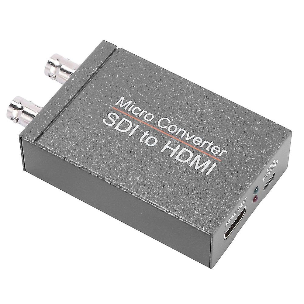 Sdi To Mini 3g Hd Sd-sdi Video Mini Converter Adapter With Audio Auto Format Detection For Camera