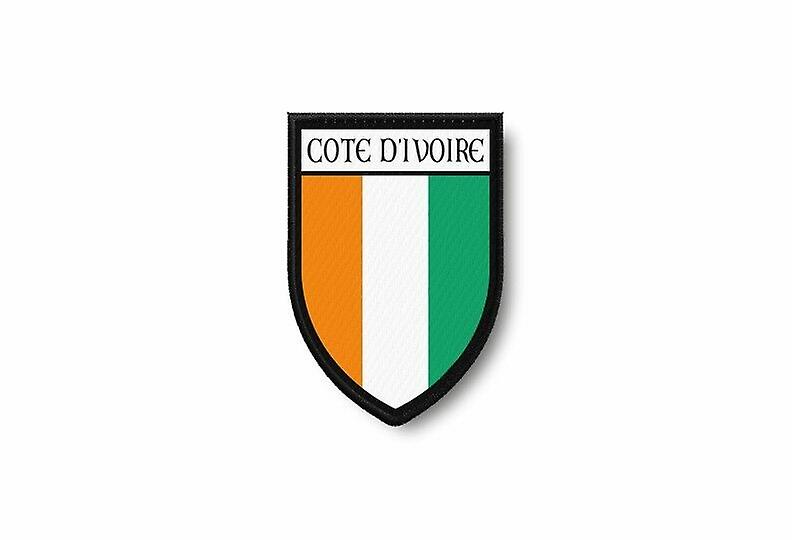 Patch Ecusson Termocollant Bord Brode Flag Prints Rating D-apos;Ivory Ivorian