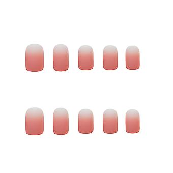 24pcs Elegante Fingernägel Aufkleber Charmante Stilvolle Frauen Künstliche Nägel