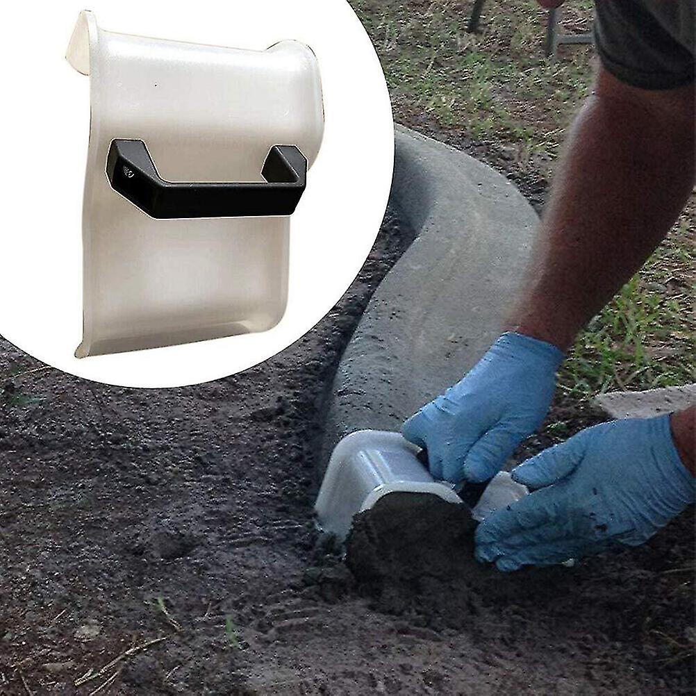 Concrete Mold Pavement Tool with Handle Plastic 18.5x10x12.5cm