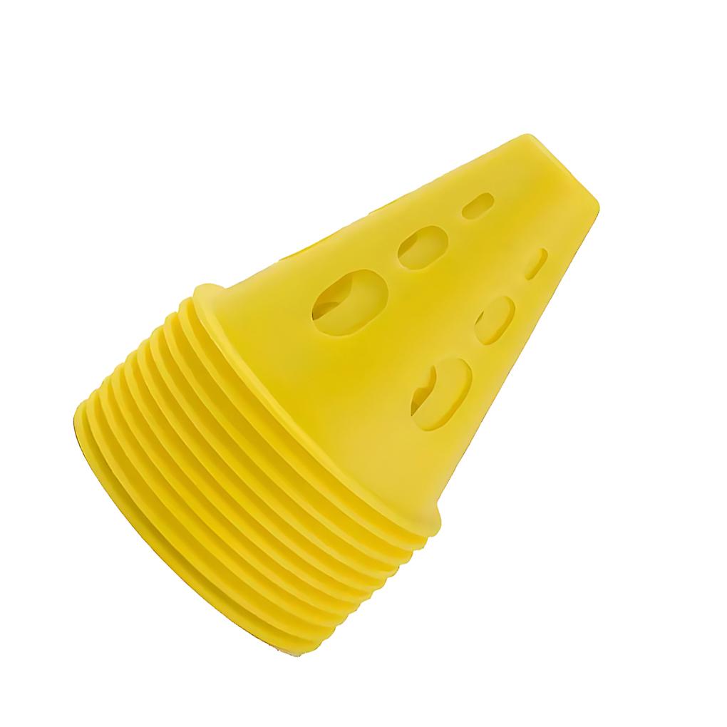 10piece Roller Skating Pile Hollow Windproof For Quick Set Up And Easy Storage Soccer Training Cone