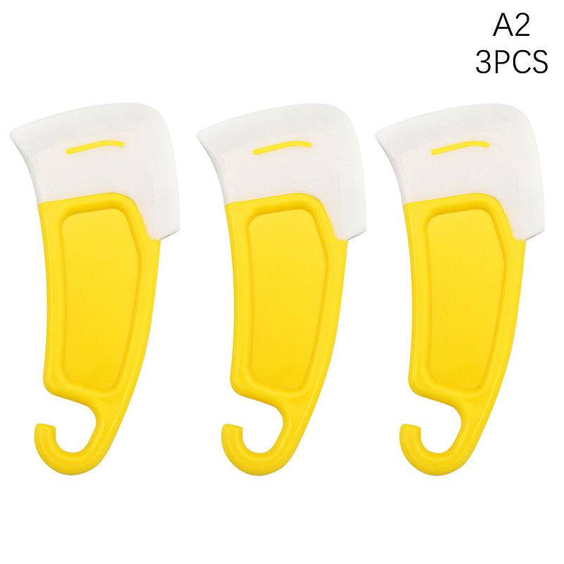 1/3Pcs Silicone Cleaning Spatula Kitchen Washing Scraper Cake Baking Scrapers