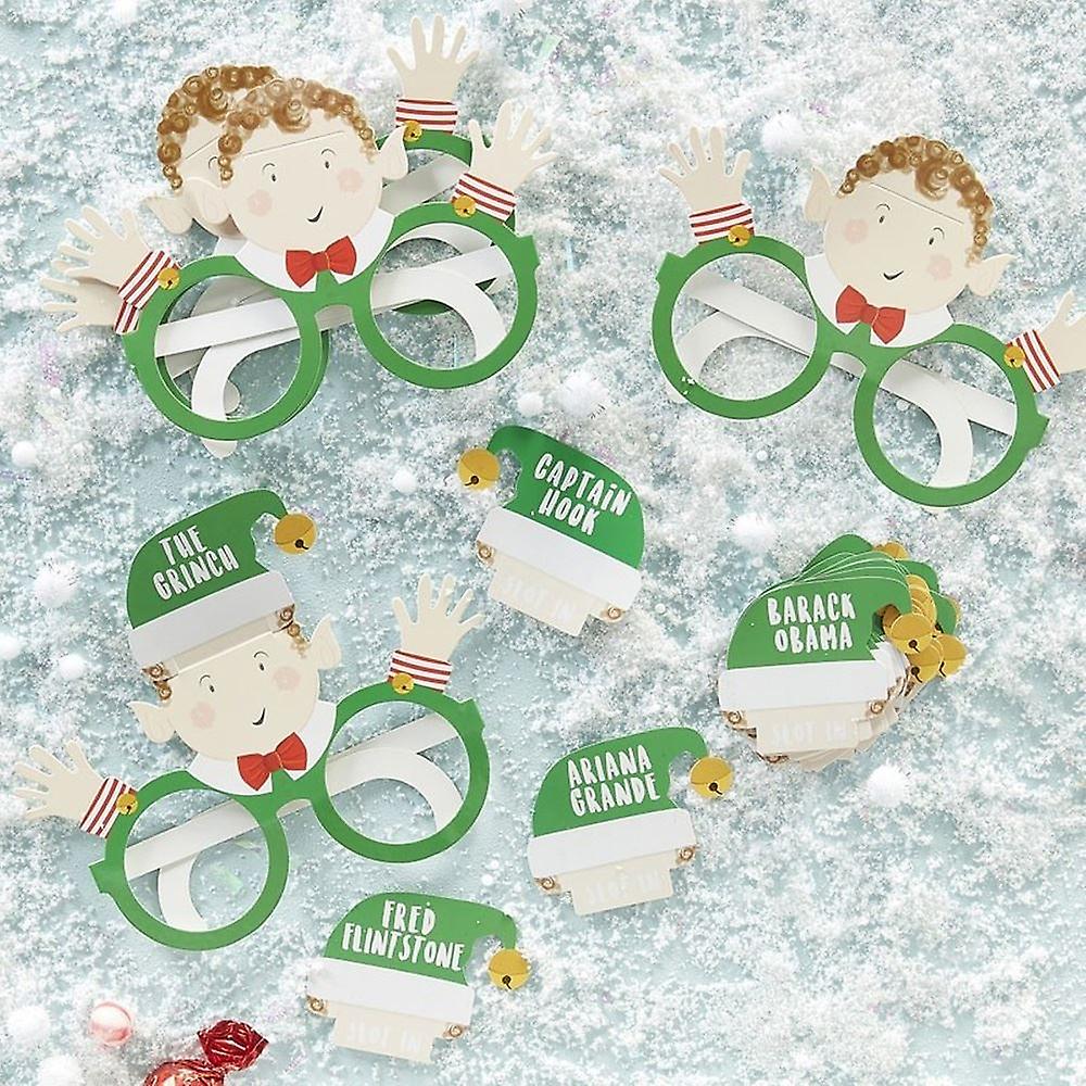 Who am I? Game Elf Addition Christmas Party Table Game Fun