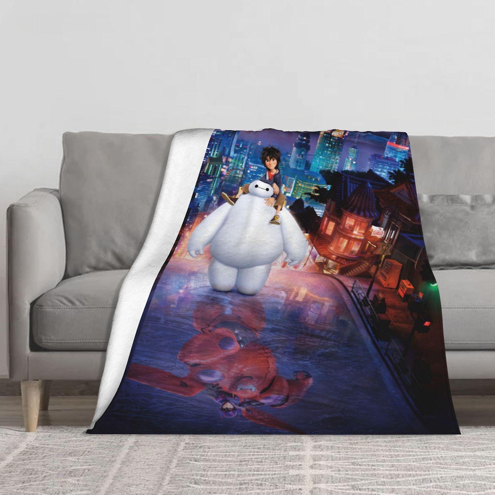 Thickened Flannel Blanket 60*50in Super Marines