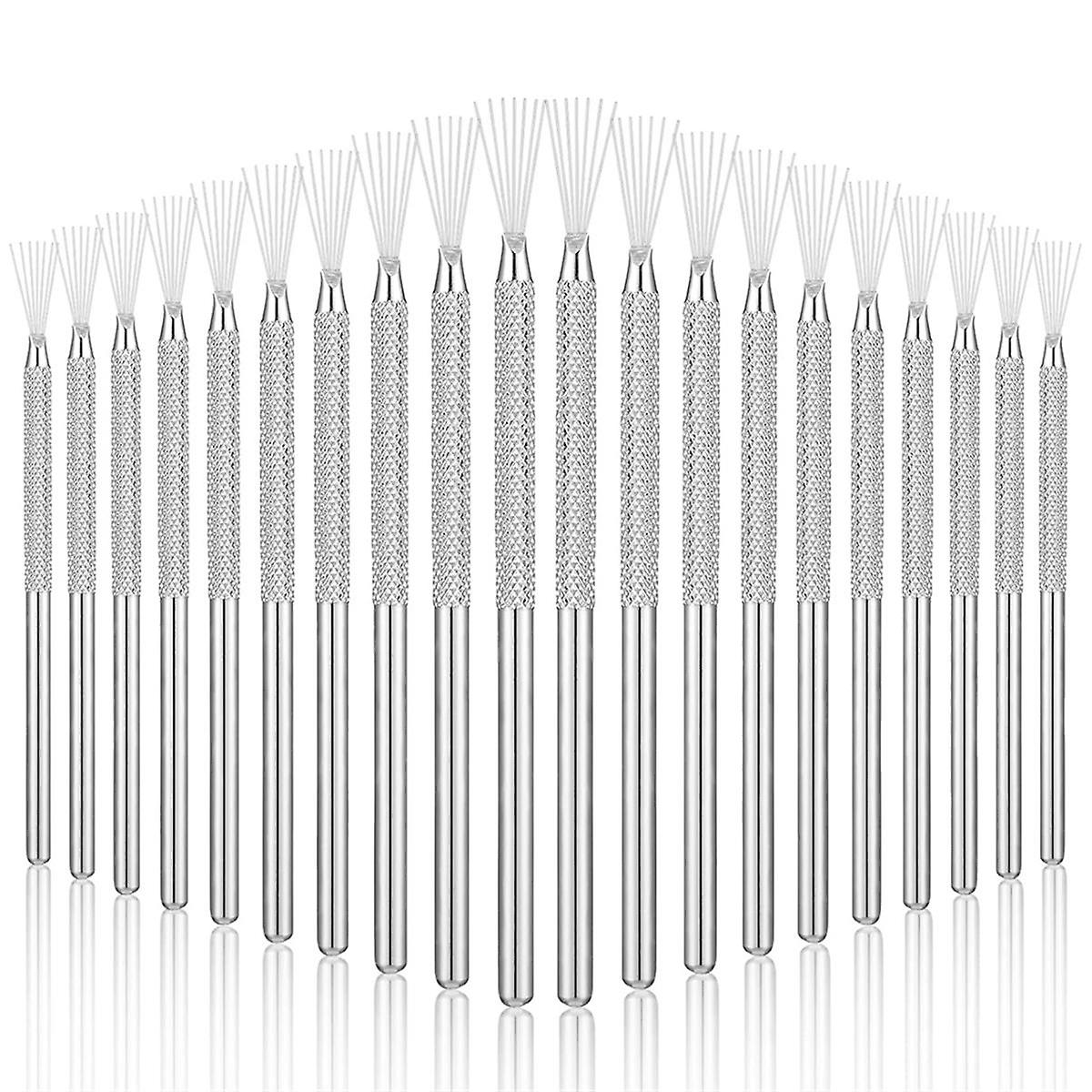 20Pcs Clay Tool Clay Modeling Tools Feather Wire Texture Tool for Pottery Sculpting Texturing Detai