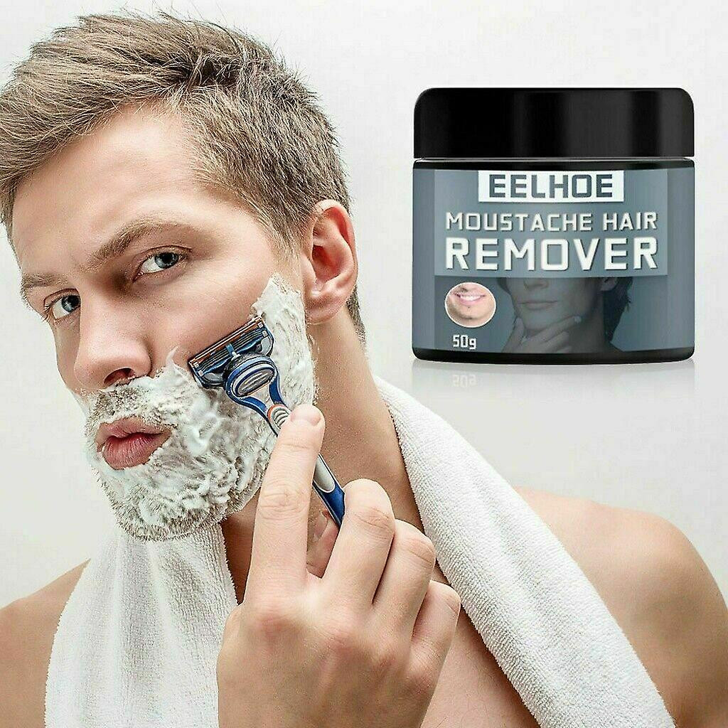 人の永久的な毛のひげの取り外しのクリームの脱毛ののりの表面口ひげ50g