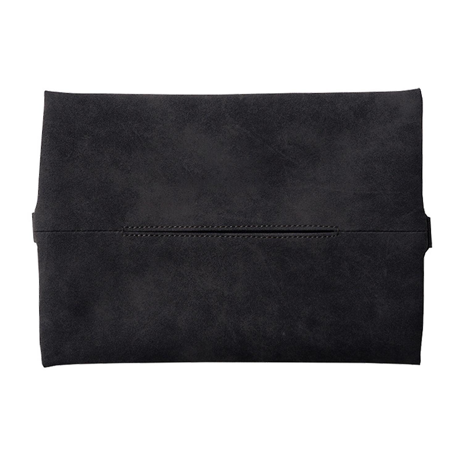 Napkin Box with Hanging Layard Bottom Zipper Closure Adjustable Hanging Strap Tissue Box for Home