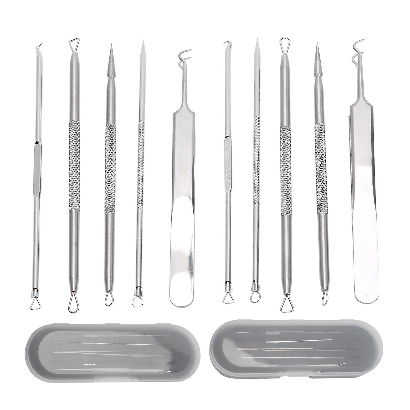 Blackhead Removal Extractor Tool Pimple Acne Extraction Removal Needle Pore Cleaning Kit