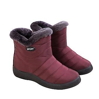Frauen Plus Size Schnee Turnschuhe Stiefel Schuhe Outdoor Anti-Rutsch Wasserdichte Stiefeletten Winter Erwärmung Neu