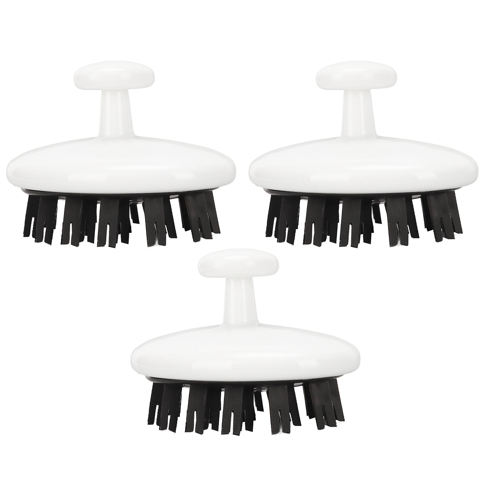 Scalp Scrubber Trio, Promotes Stronger Hair With Exfoliate Scalp, Gentle On Skin For A Neat And Clean Scalp, Shampoo Massage Brush For Unmatched