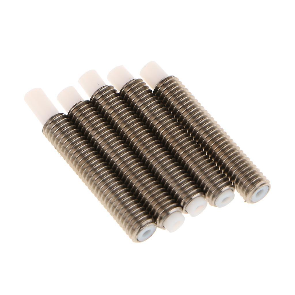 5Pieces 3D V6 Throat Hotend Rustfritt Stål Fjernfôringsrør 30mm