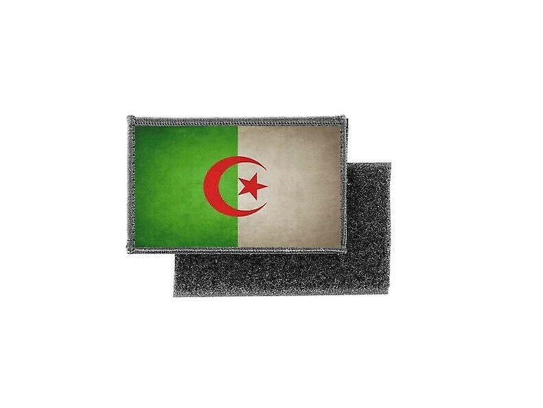 Patch ecusson prints vintage badge algerian flag