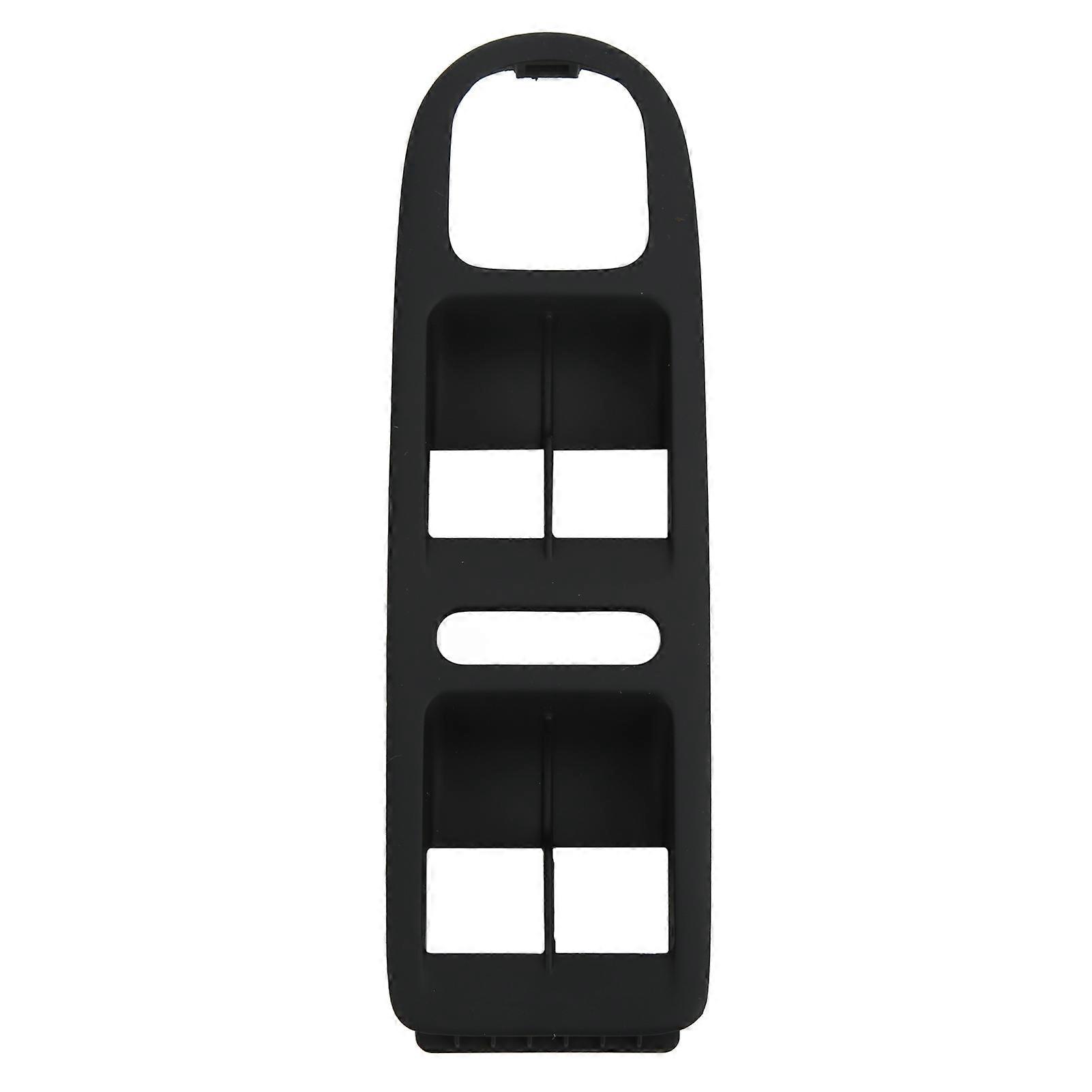 Left Side Window Switch Bezel,Black Door Window Rearview Power Window Switch Bezel Window Master Switch Bezel Professional Grade