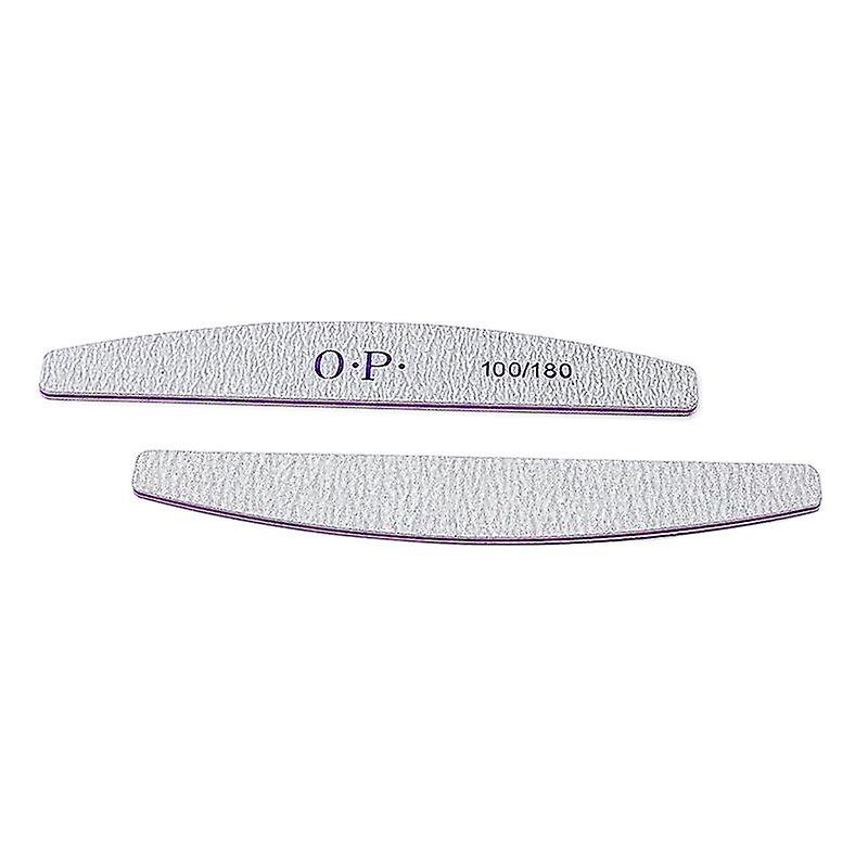 Nail Files,15 Pack Professional Nail File-Double-Sided-100/180 Grit File,For Nail Gel Combination fo
