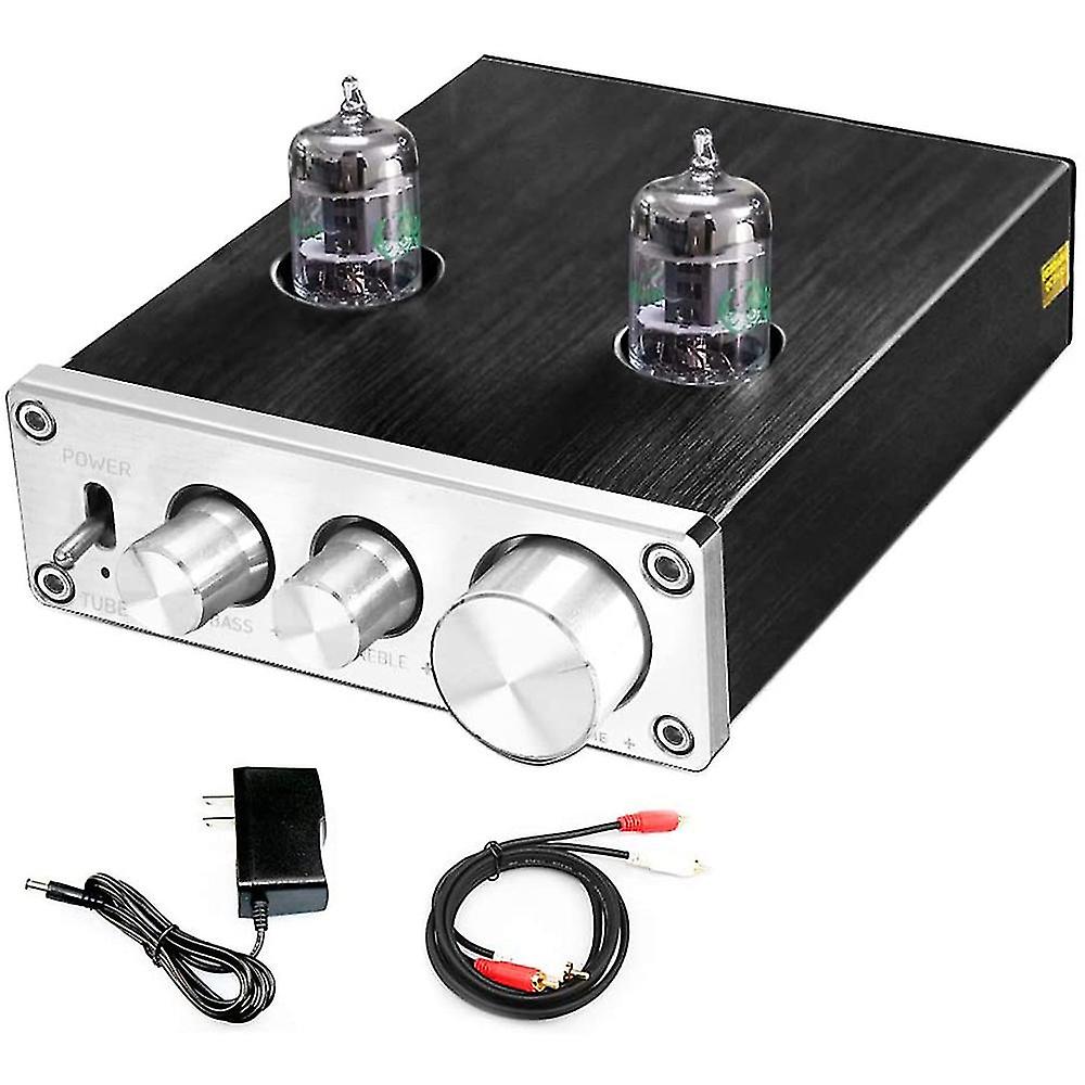 Tube Preamp Hifi Vacuum Preamp Με Πρίμα &; Bass Adjust-yu