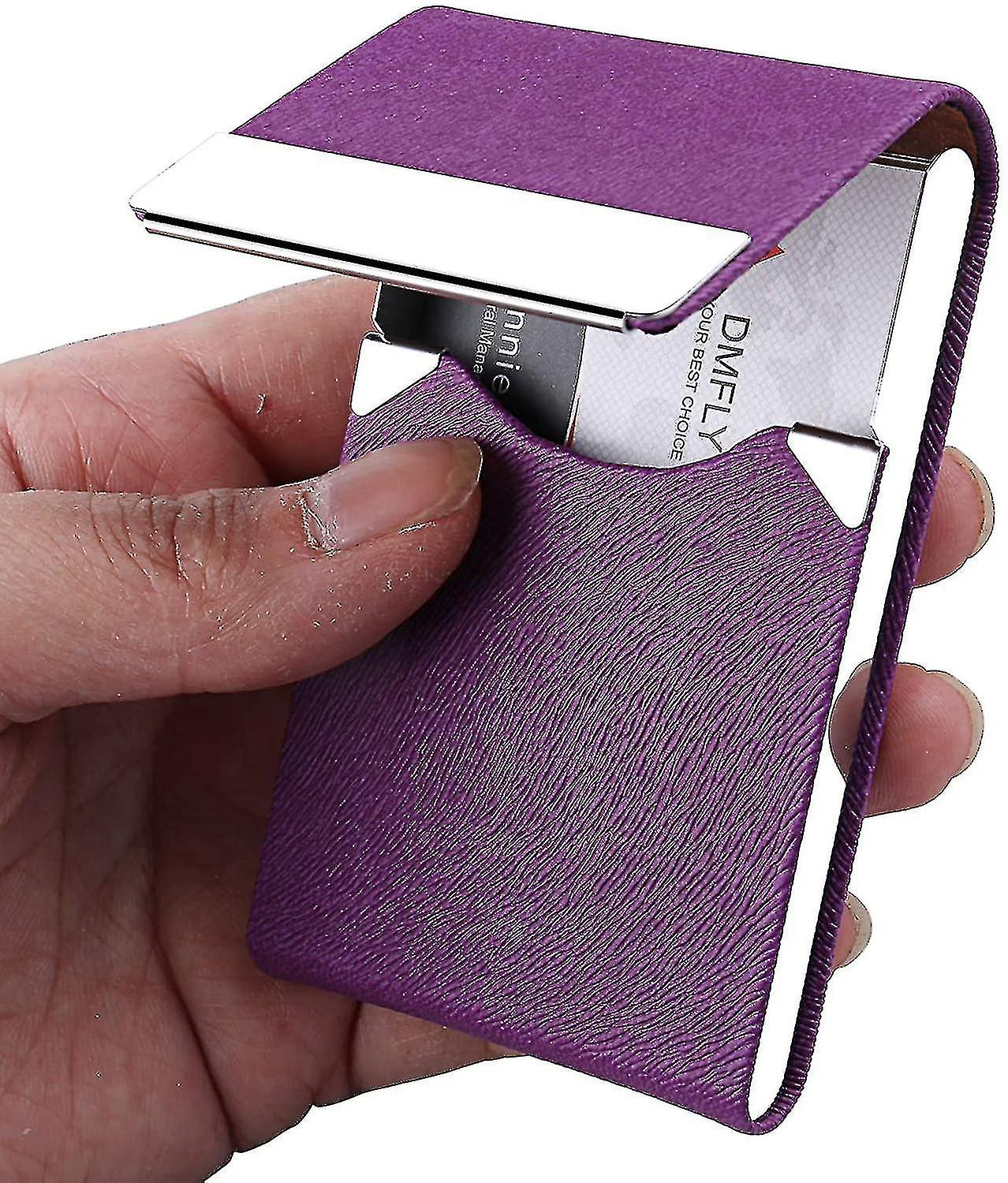 Visitenkartenhalter-pu Leder Visitenkartenhalter