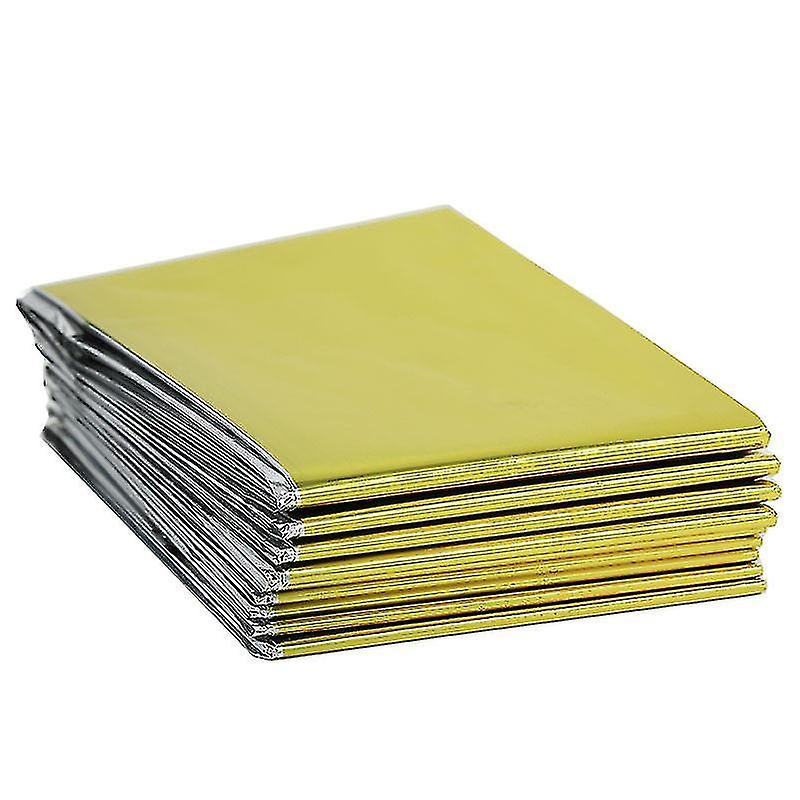 Couverture De Survie 4 Pack Couverture D’urgence 210 X 160 Cm Couverture Thermique Réutilisable Contre Le Froid Et La Chaleur