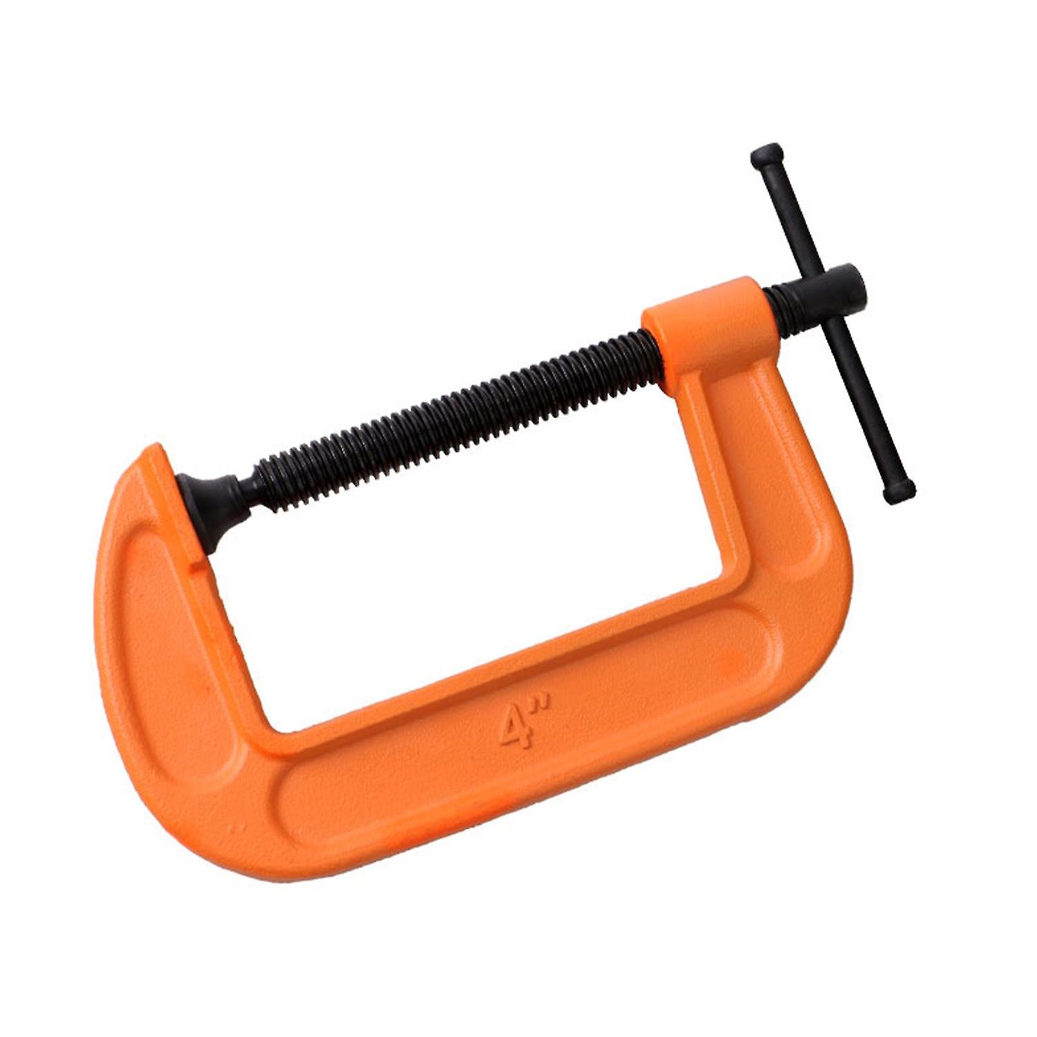 fornnerg G Clamp Adjust Heavy Duty 1/2/3/4/5/6/8inch Soft Jaw Pad C-Clamp for Woodwork