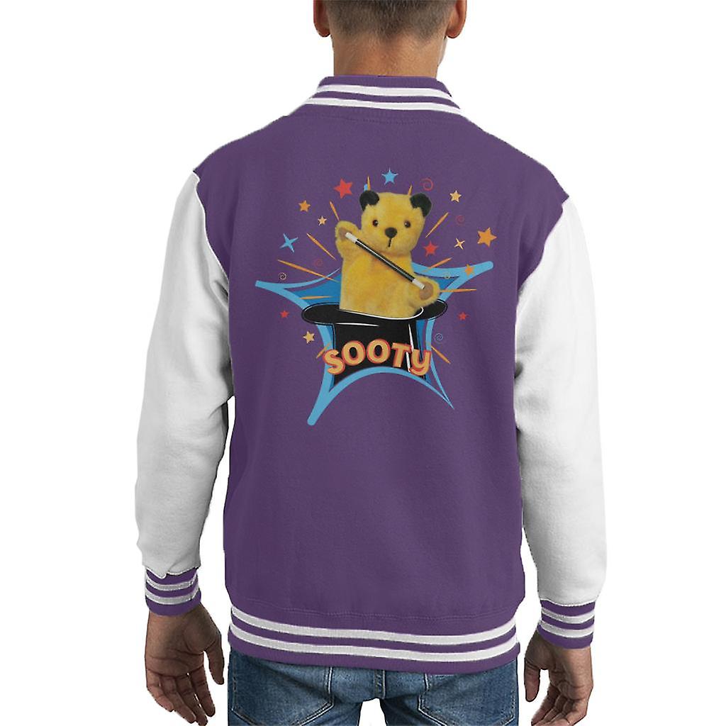 Sooty Magic Hat Kid's Varsity Jacket