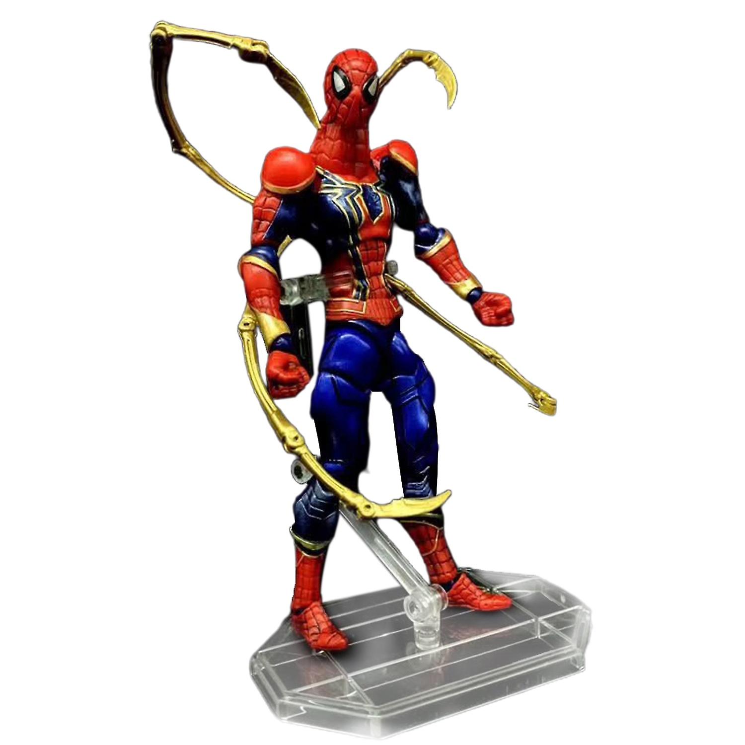 Marvel Avengers Model Rust-proof Collectable Solid Amazing Yamaguchi Spider Man Action Figure Model