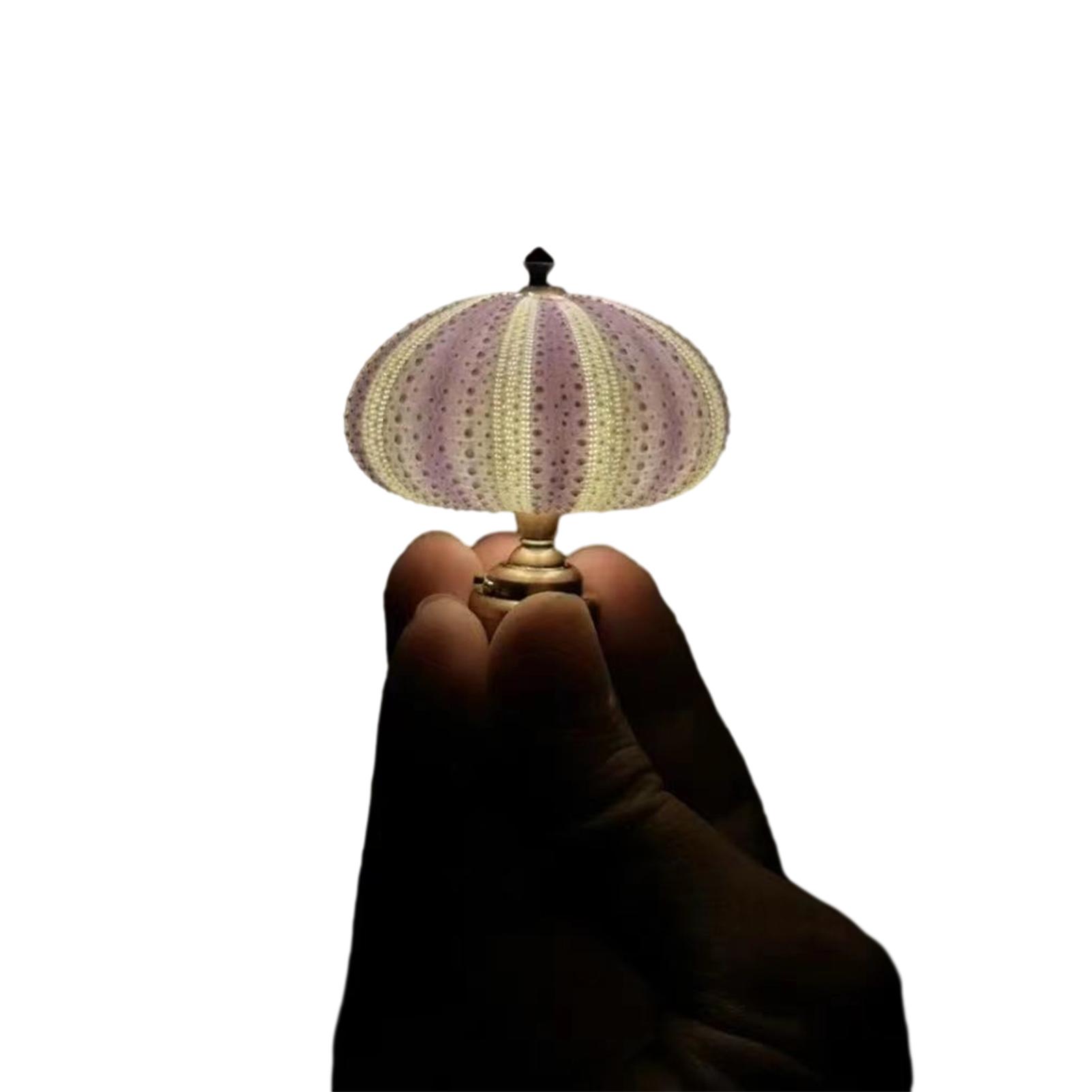 Small Colorful Sea Urchin Nightlight Durable Bedside Decorative Ornament for Home Bedroom