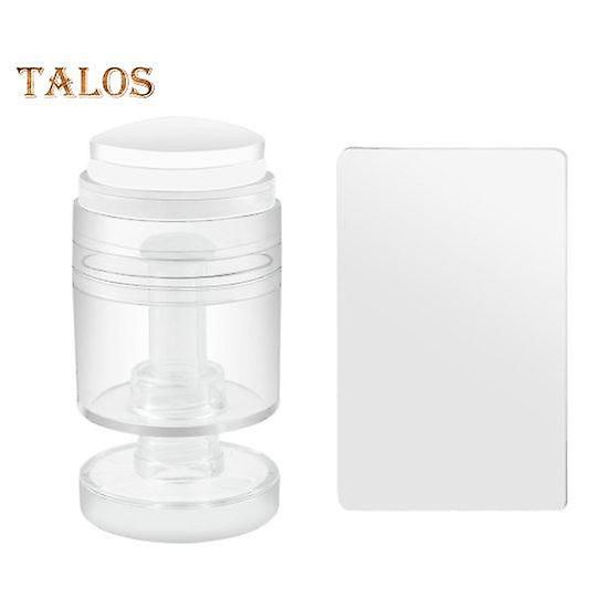 Rotating Nail Seal Tool Perfect Fitting Time-saving Long Lifespan Nail Stamp for Easy And Fast DIY Manicures