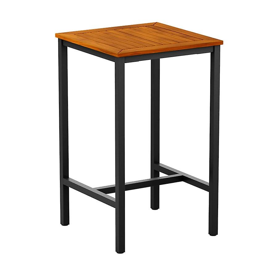 Inck - 4 Leg Poseur Table - Black - 80x80cm