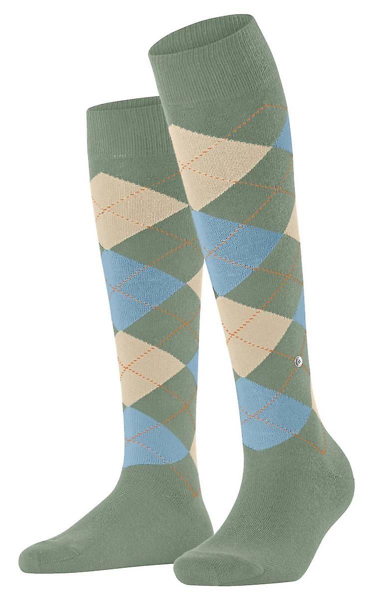 Burlington Queen Knee High Socks - Grass Green