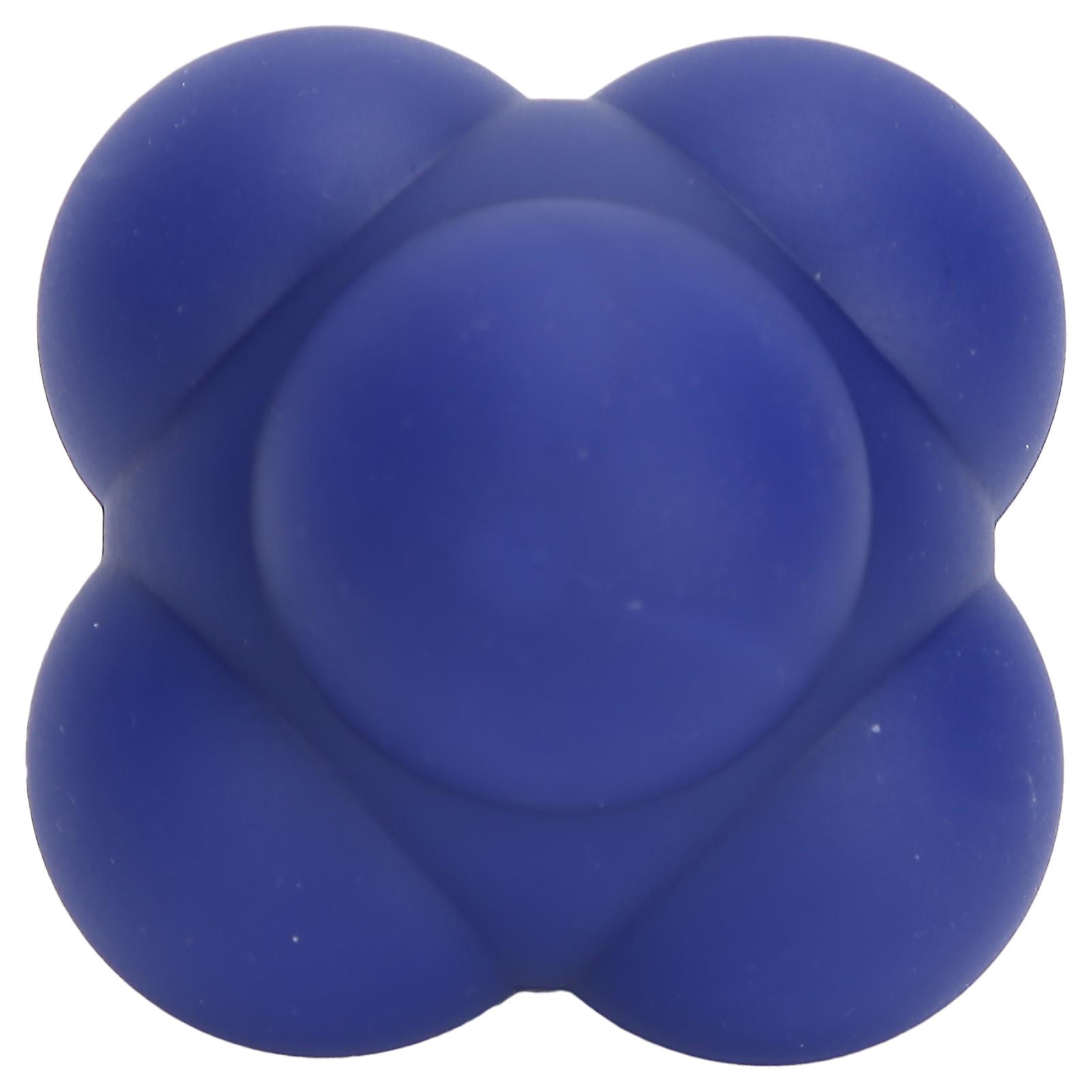 Balle de réaction de rebond en silicone Balle d’entraînement portable HandEye Coordination Speed Reflex (bleu cobalt)