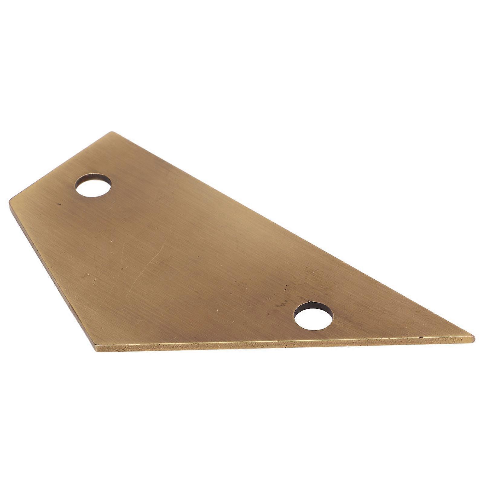 Guitar String Action Gauge Bronze Rustproof Metal Guitar Fret Rocker for String Height Inspection 