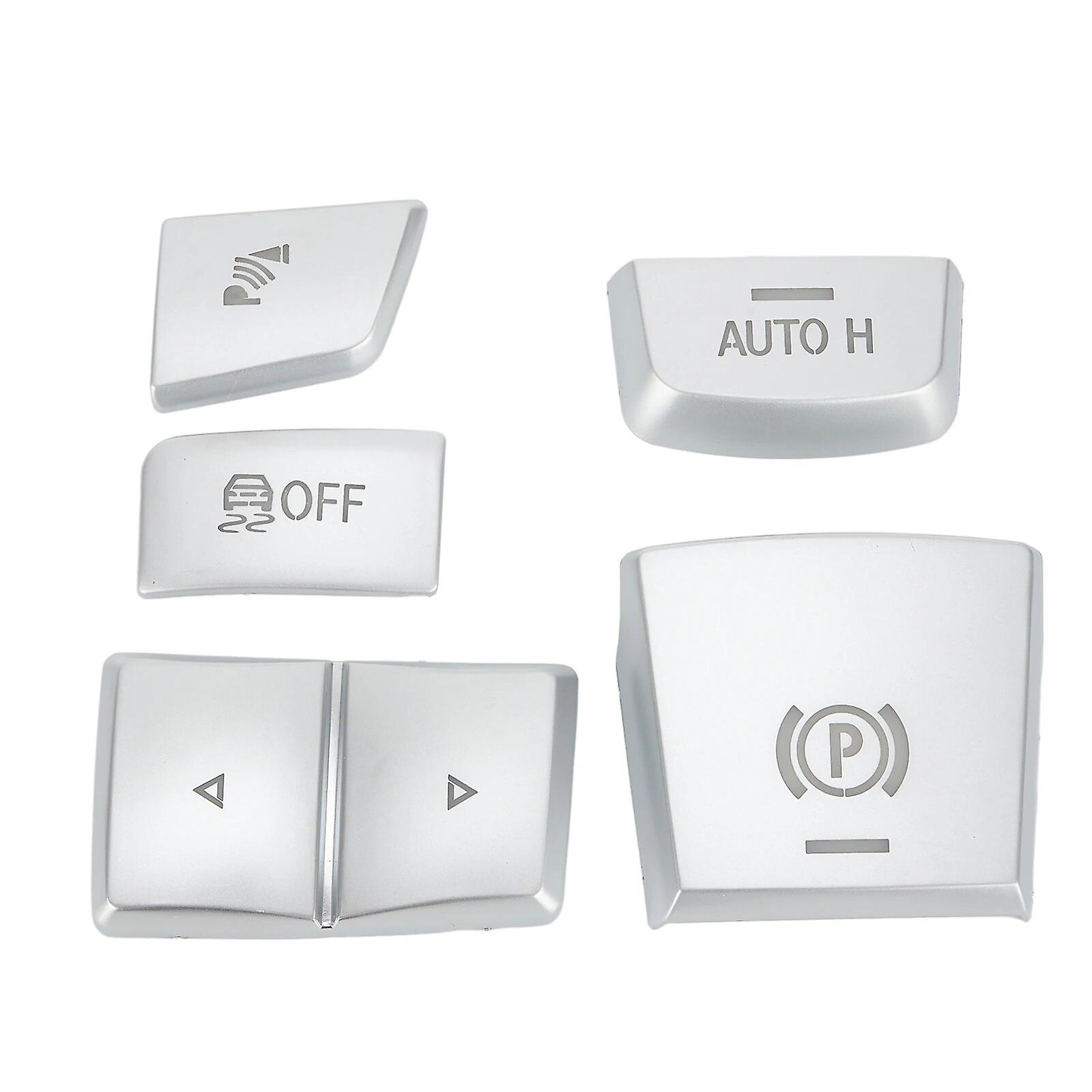 Car Switch Button Cover Scratch-resistant Durable Easy Installation Gear Shift Panel Side Switch P Button Cover