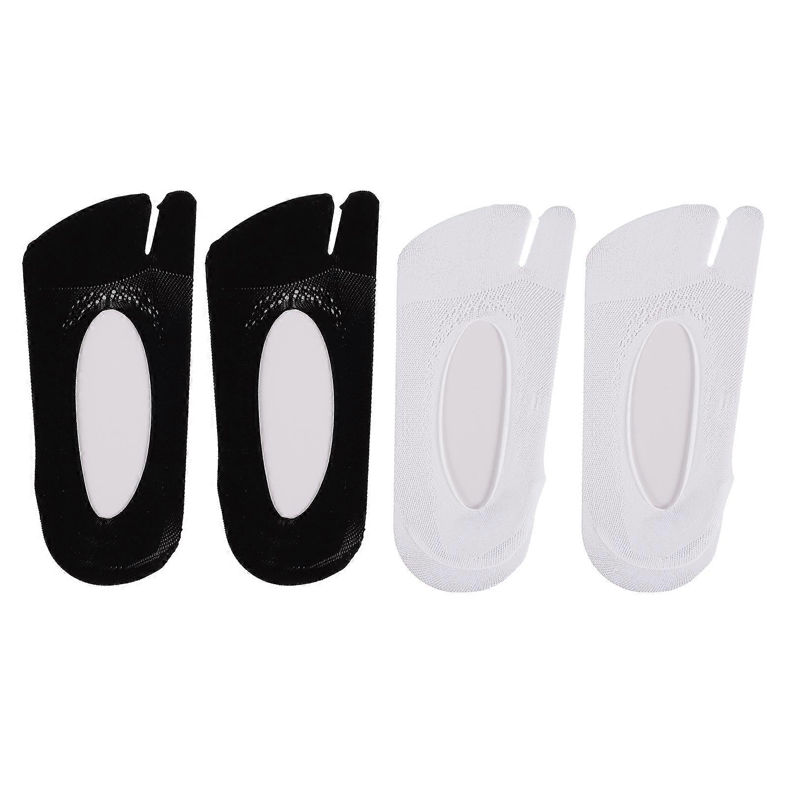 2 Pairs Short Toe Split Sock Practical Split Toe Sock Stylish Split Toe Sock