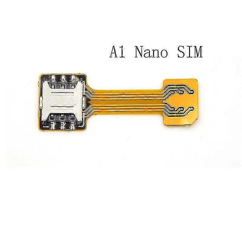 Hybrid Dual Micro Nano Sim Card Adapter Converter Extension Sd Slot Android