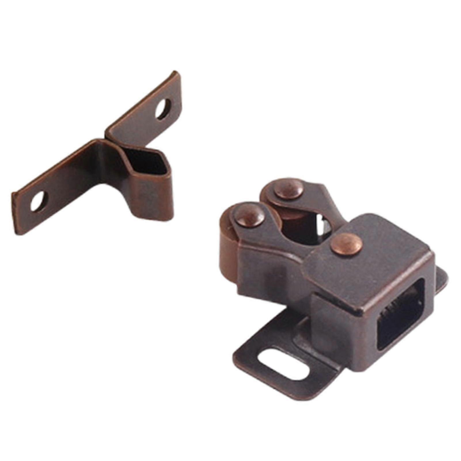 Double Roller Catch with Nylon Roller Ball for Cabinet Drawer Closet