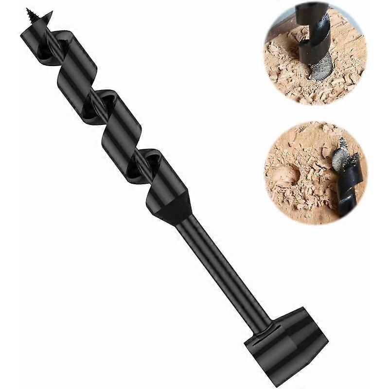 Manual Auger, Multi-Purpose Manual Survival Drill Bit, Manual Auger Requiring the Use of a Wooden Stick, Hand Drills for Woodworking, for Outdoors and