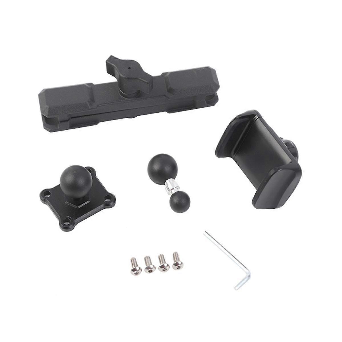 Center Console Dash Phone Holder for Jeep Wrangler JL Gladiator JT 2024 Dashboard Phone Mount Bracket