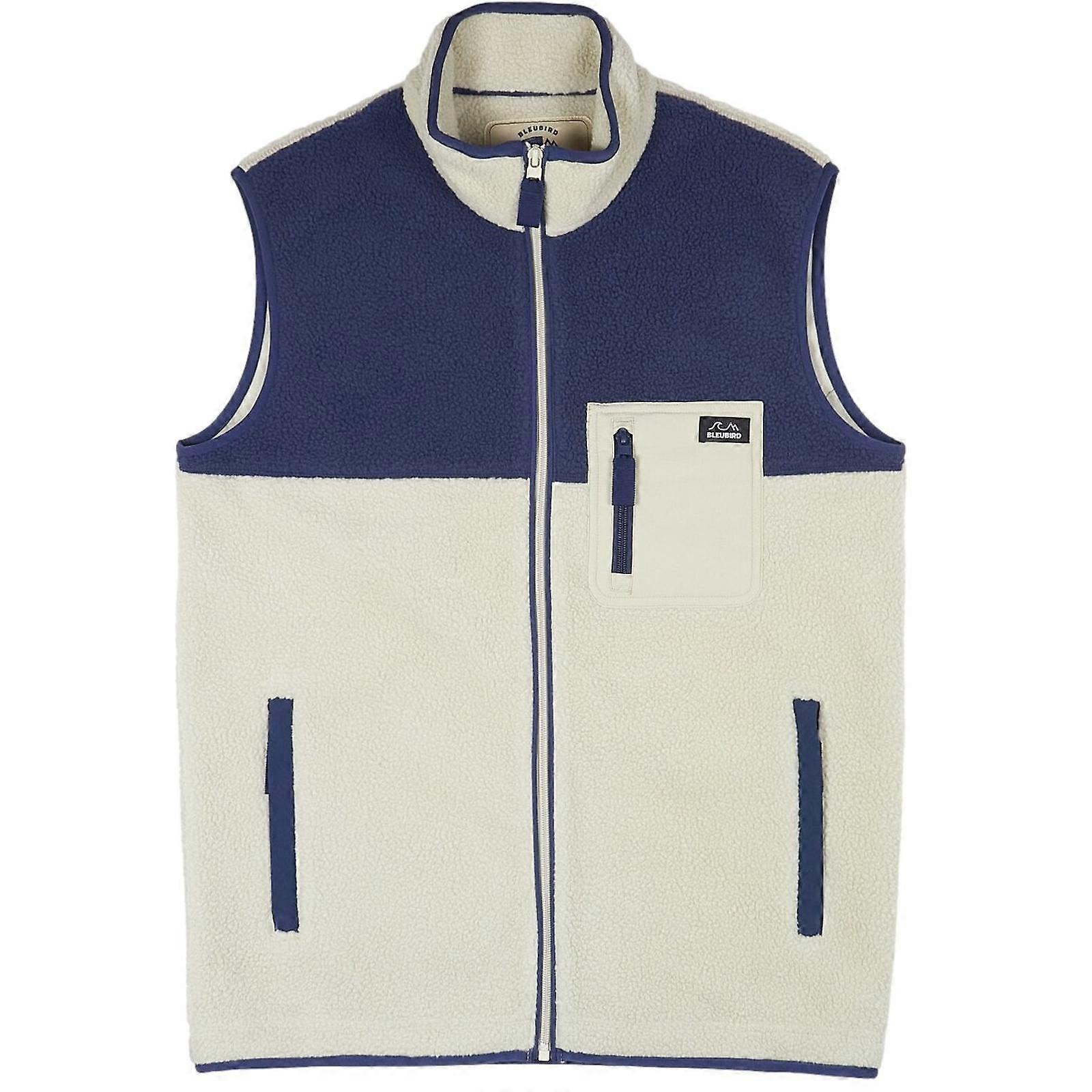 Bleubird Polar Fleece High Neck Warm Winter Bodywarmer Gilet