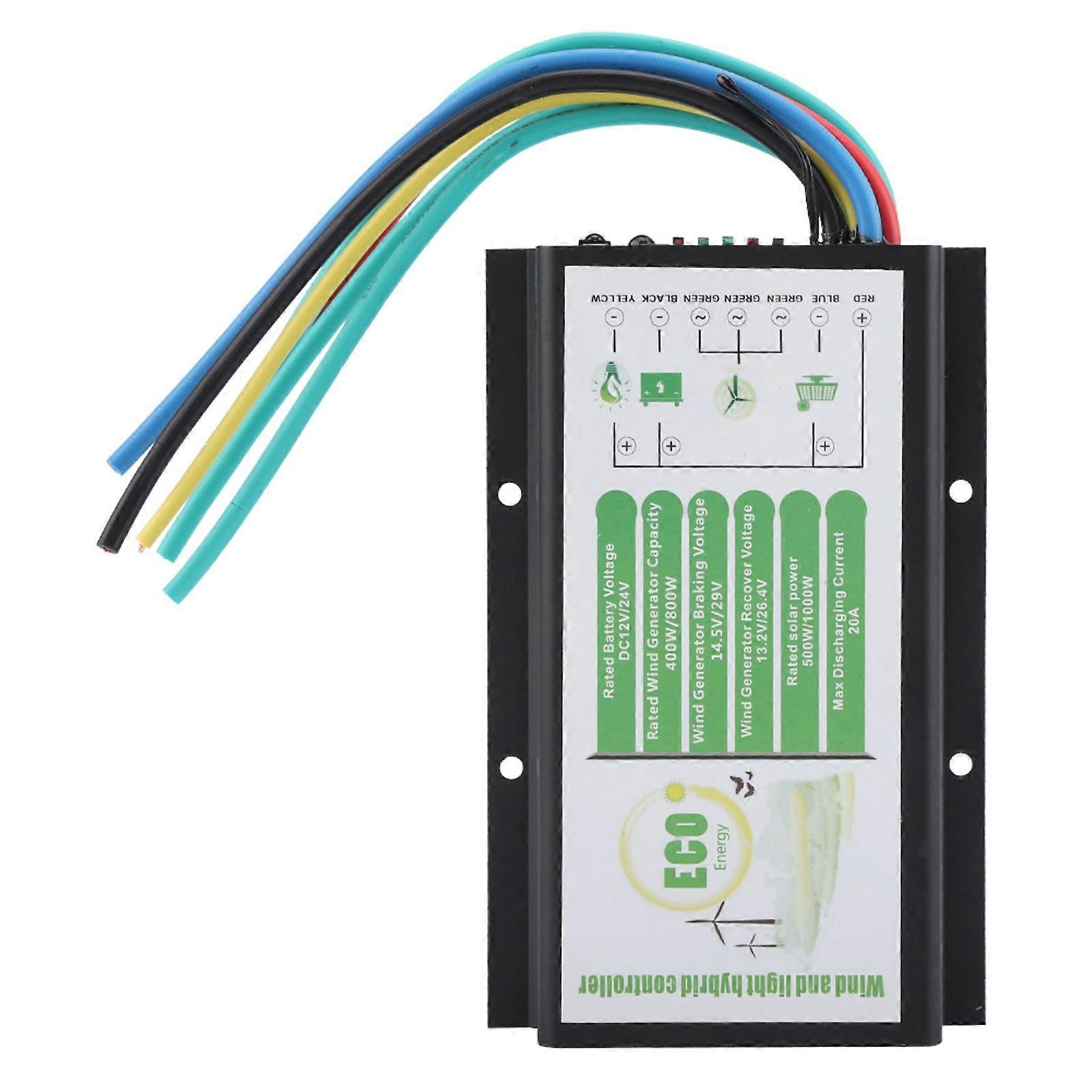 DC 12V/24V Wind and Solar Hybrid Controller 400W / 800W