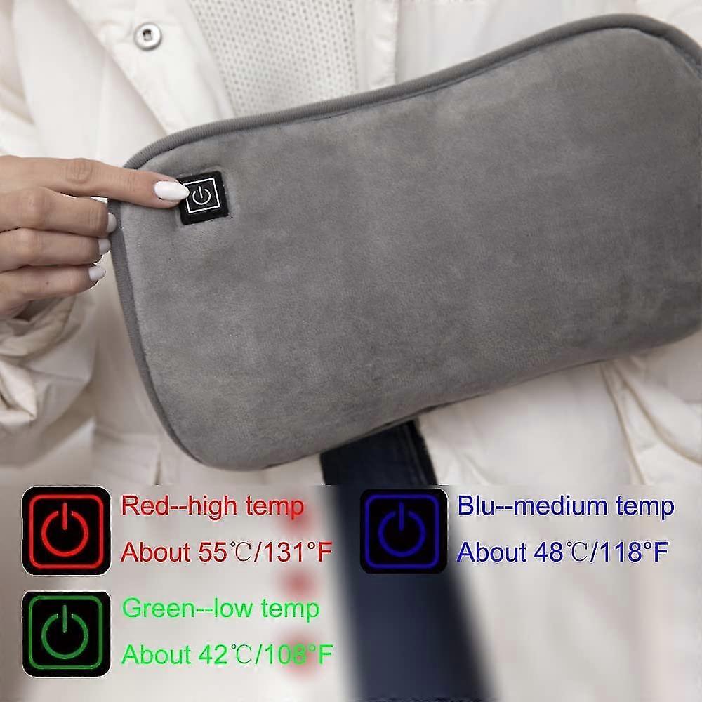 Scaldamani Elettrico Portatile 2 In 1 5200mAh Con Ricarica Veloce Type-C