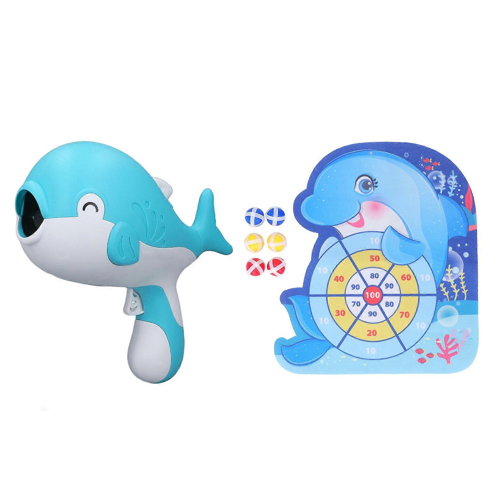 Dart Balls Board Toy Interactive Cartoon Ejecting Dart Board Toy For Kids Children