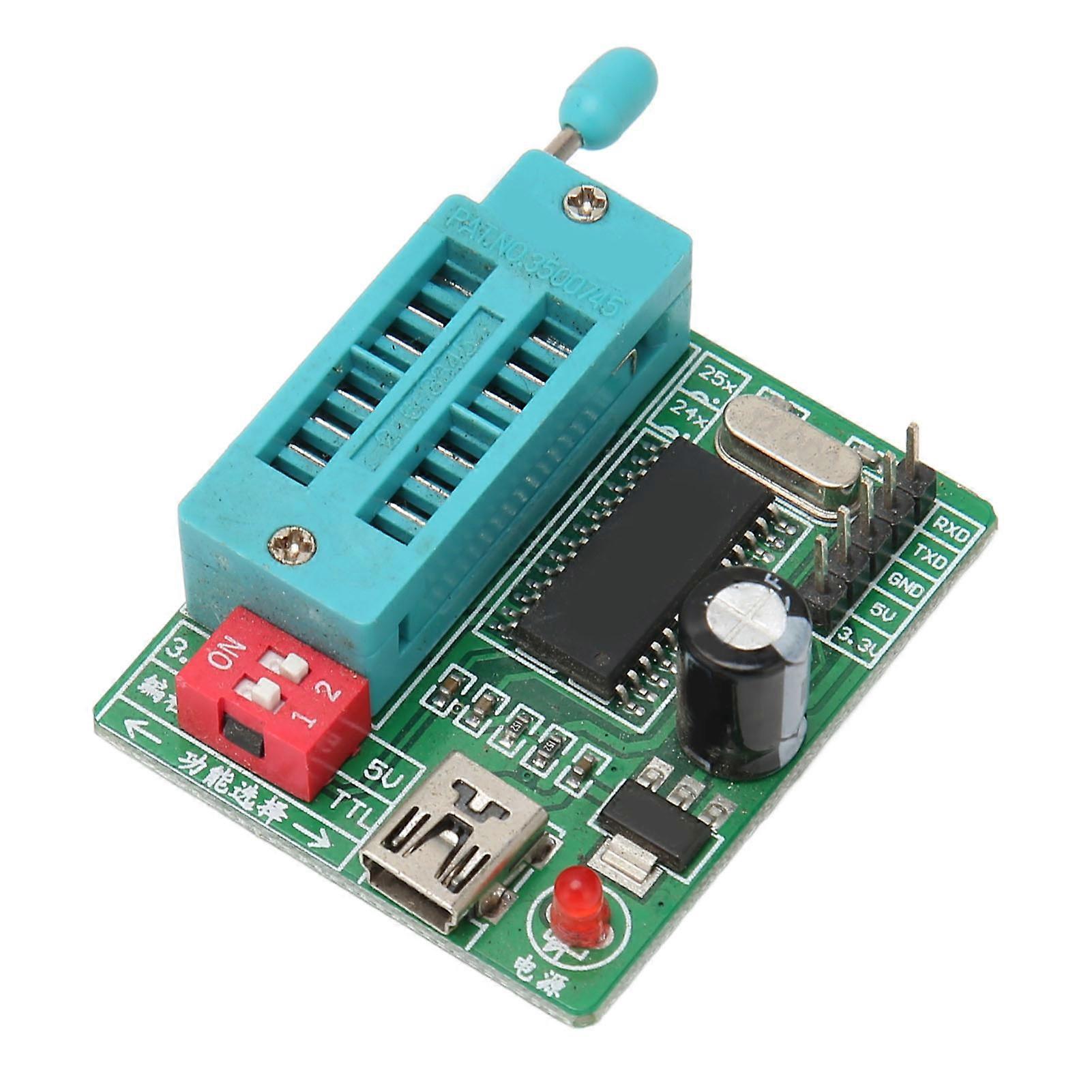 BIOS-USB-Programmierer CH341A USB-Chip-stabiler, langlebiger Mehrzweck-Flash-Speicher-Programmierer für 24-25-Serie-Desktop-TV-LCD