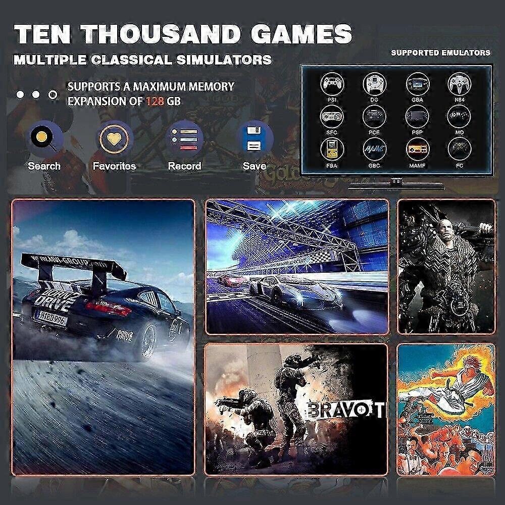 Ultra Game Stick 4K, Retro Game Stick con 21 emulatori integrati, 35.000+ giochi