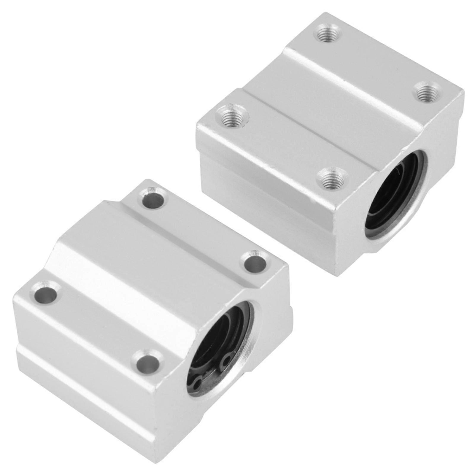 4pcs/set SCS12UU 36 x 42 x 28mm Aluminum Linear Motion Ball Bearing Slide Block