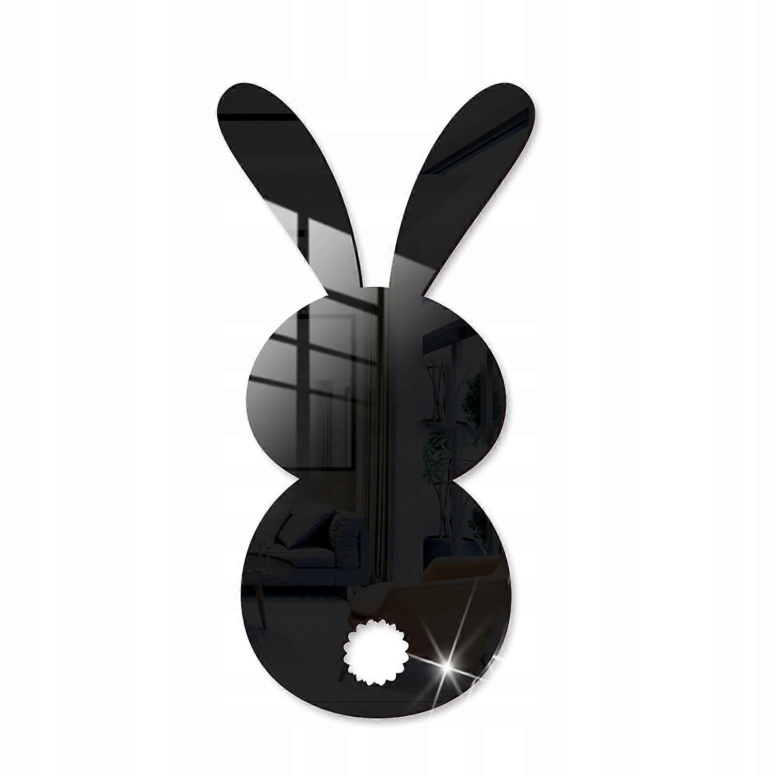 Easter Rabbit Mirror Wall Stickers