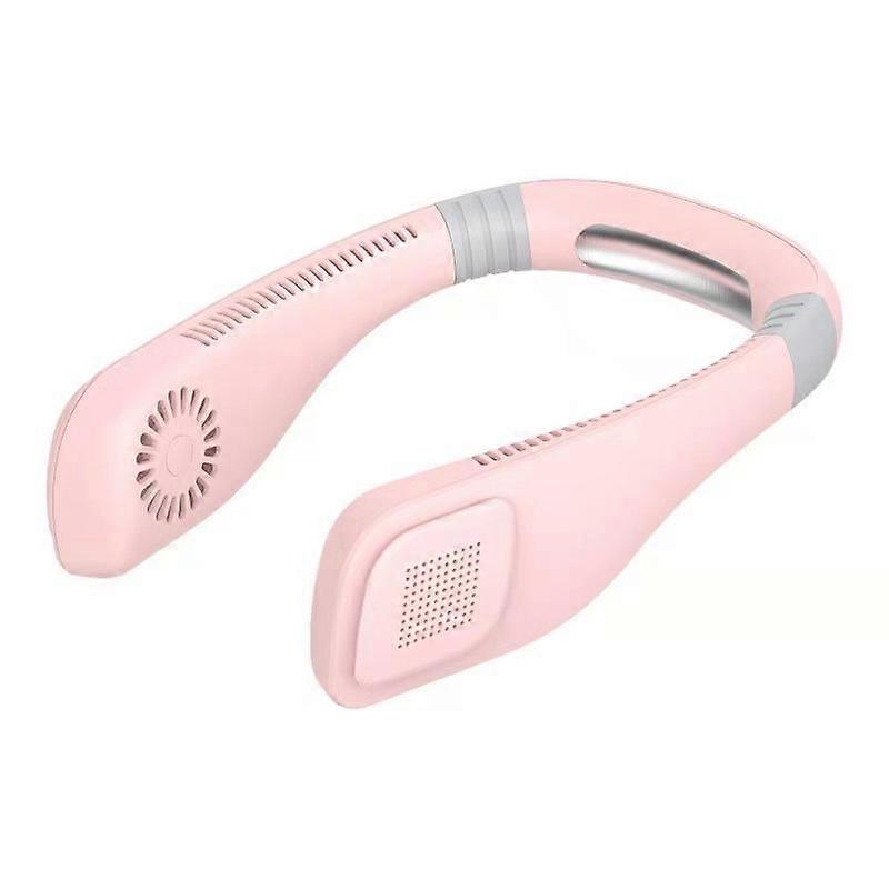 Mini Fan Neckband Bladeless USB Rechargeable Portable