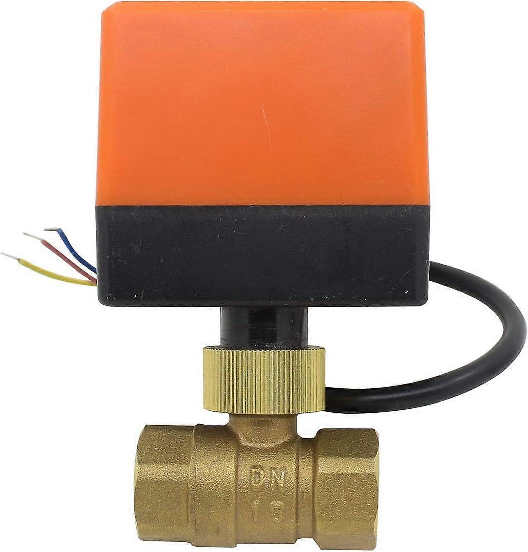 Válvula motorizada de 2 vias normalmente fechada válvula solenoide válvula solenoide 220V 1/2 3/4 1 1-1/4 1-1/2 2 polegadas (1/2 polegadas Dn15)