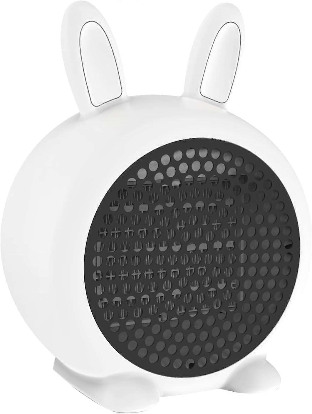 Mini Rabbit Design Small Portable 800W Electric Space -Over Switch and Overheat Protection Sensor Low High Grade