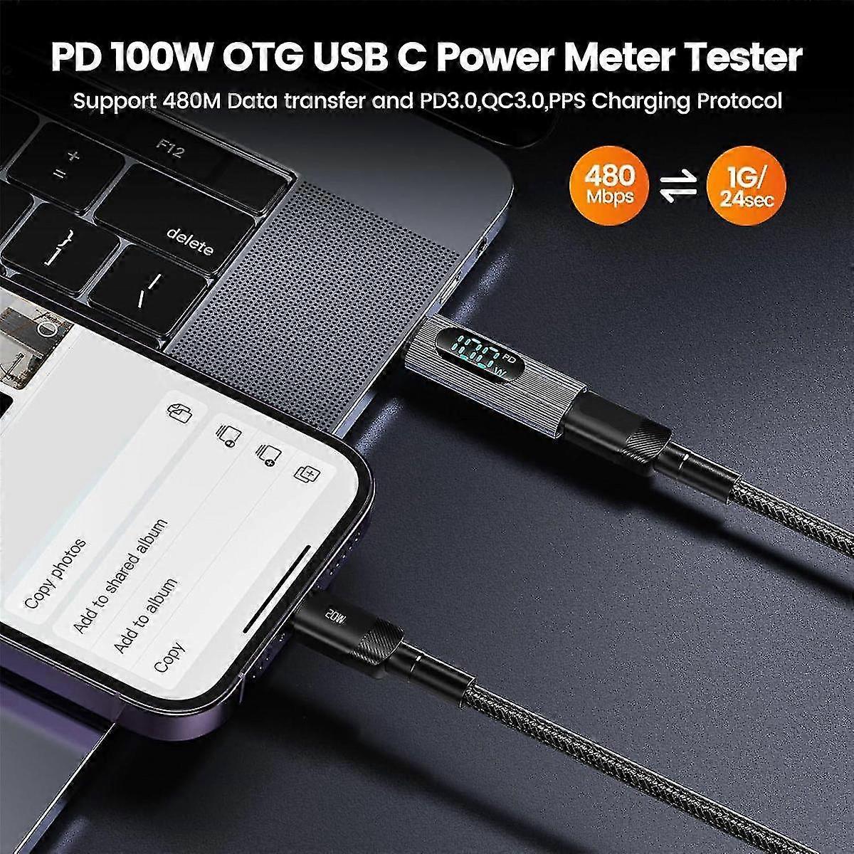 TECPHILE- 100W USB Type-C Male to Female 90Â° Right Angle Adapter | Concept Kart